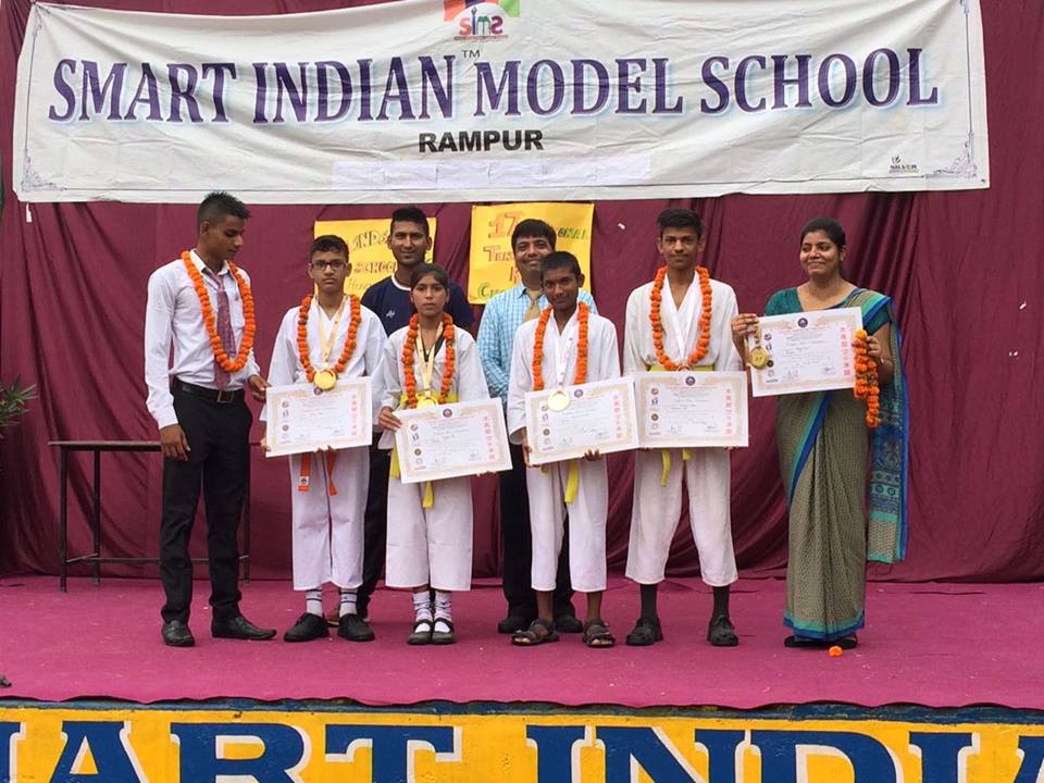 SIMS Students won the Gold and Silver medals in the National Karate Championship held in Nainital